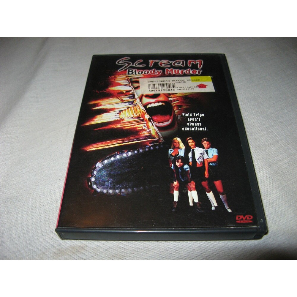Scream Bloody Murder DVD Sexy School Girls with Chainsaws! RARE OOP